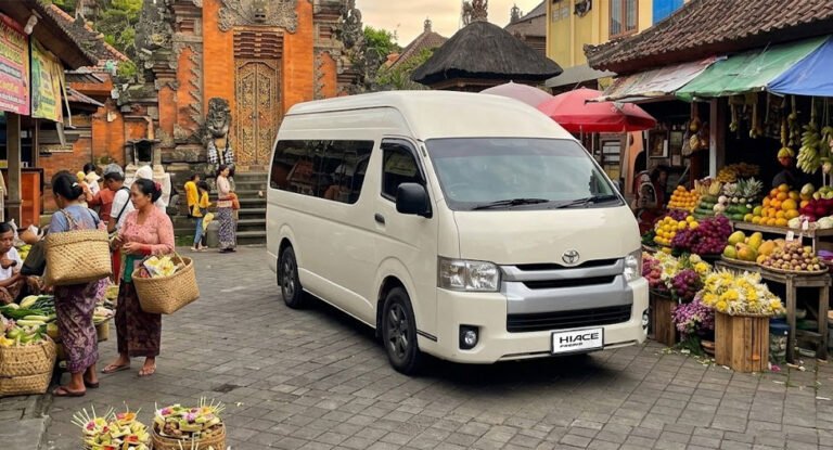Cheap Hiace Rental Bali